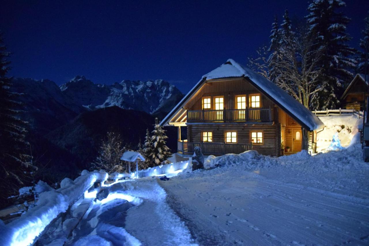 Holiday Chalet "Alpine Dreams" With Private Wellness Solcava Exterior photo