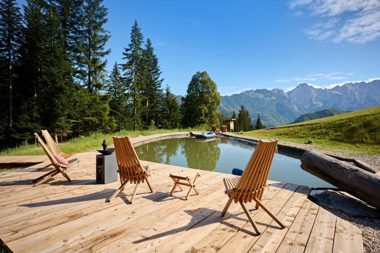 Holiday Chalet "Alpine Dreams" With Private Wellness Solcava Exterior photo