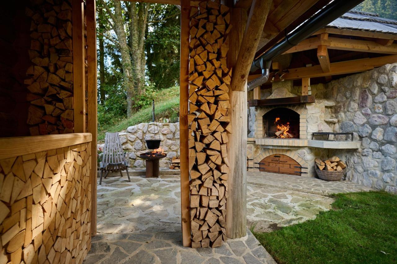 Holiday Chalet "Alpine Dreams" With Private Wellness Solcava Exterior photo