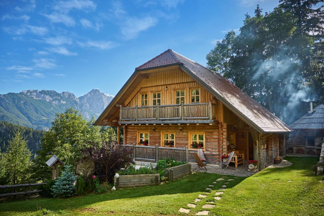 Holiday Chalet "Alpine Dreams" With Private Wellness Solcava Exterior photo