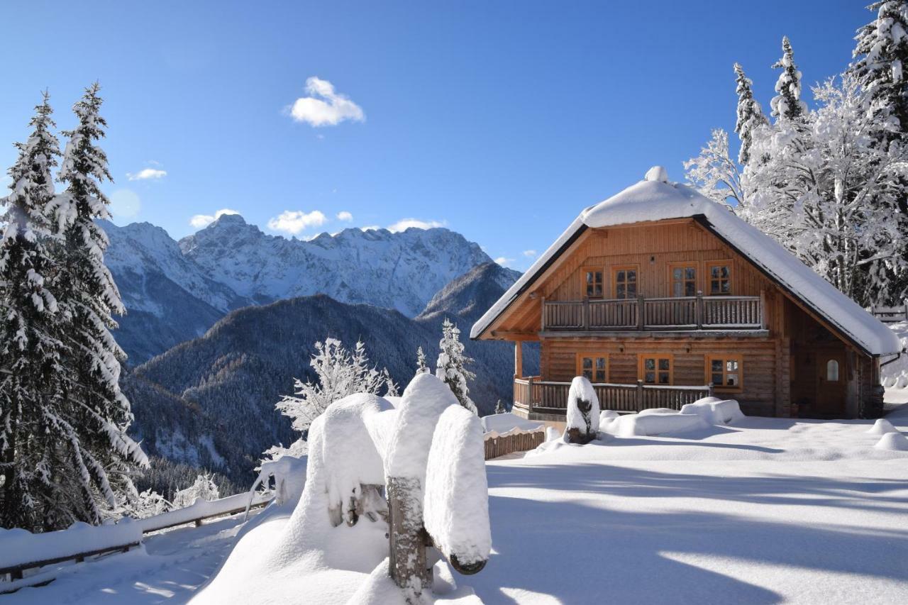 Holiday Chalet "Alpine Dreams" With Private Wellness Solcava Exterior photo