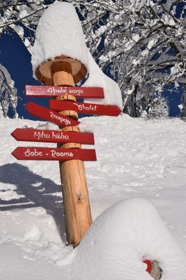 Holiday Chalet "Alpine Dreams" With Private Wellness Solcava Exterior photo